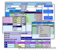 ElegantJ Data Table Bean screenshot